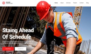 Construction Company Website